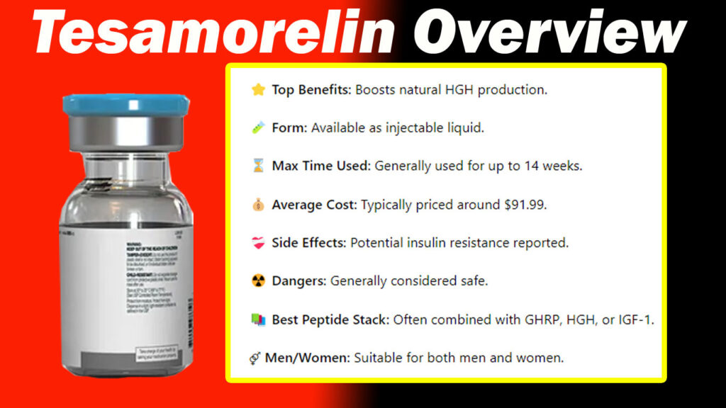 Tesamorelin peptide overview